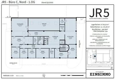 Gewerbeimmobilie mieten in Wien – 4 650 m², € 7 – Bild 13 von 14