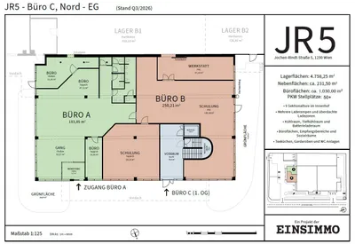 Gewerbeimmobilie mieten in Wien – 4 650 m², € 7 – Bild 10 von 14