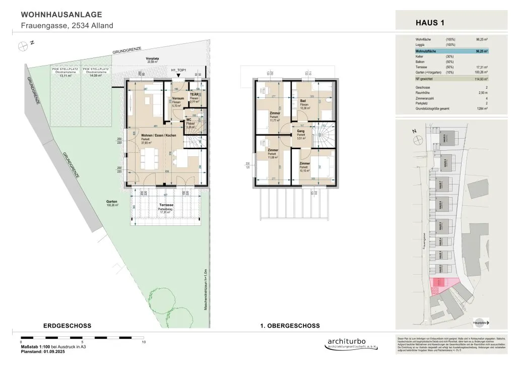 Einfamilienwohnhaus am Hauptplatz gefällig? HAUS 1 – pohled 3