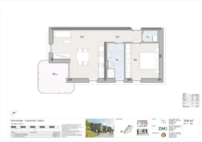 2-Zimmer-Wohnung kaufen in Feldkirch – 49,74 m², € 375.000 – Bild 7 von 8
