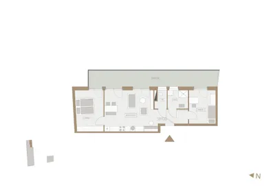 3-Zimmer-Wohnung mieten in Graz – 60,71 m², € 1.049 – Bild 8 von 8