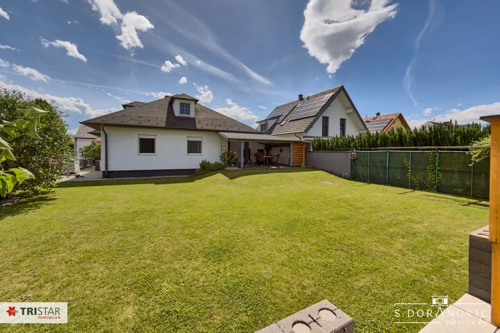 NEU! ++ Einfamilienhaus mit Sauna & großem Garten ++ Siegendorf bei Eisenstadt ++ Ziegelmassivbauweise ++ Carport + Garage ++ Nähe Neusiedler See ++ - Ansicht 2