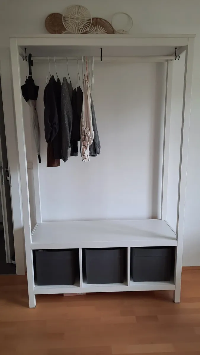 Ikea Hemnes Garderobe Weiß, € 45,- (4040 Linz)