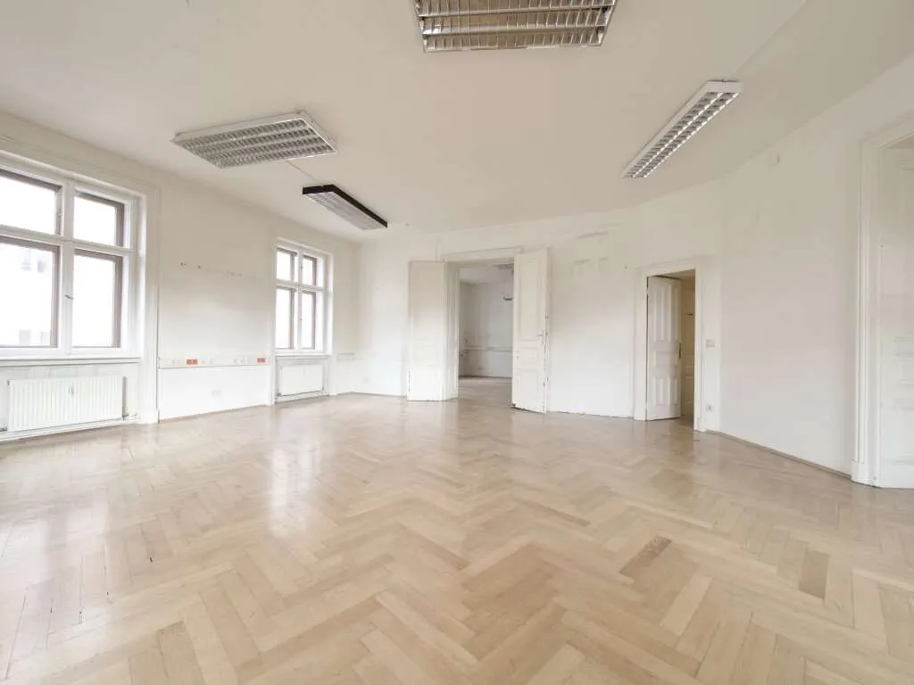 Exklusive Büro- oder Ordinationsfläche im klassischen Altbaustil in der Klagenfurter Fußgängerzone zu mieten! - Ansicht 3