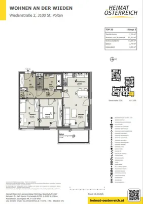 3-Zimmer-Wohnung mieten in Sankt Pölten – 73,09 m², € 924 – Bild 10 von 12