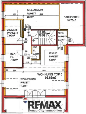 12-Zimmer-Gewerbeimmobilie kaufen in Tulln – 864 m², € 980.000 – Bild 33 von 36