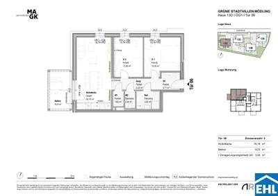 Immobilie kaufen in Mödling – 76,18 m², € 489.500 – Bild 21 von 21