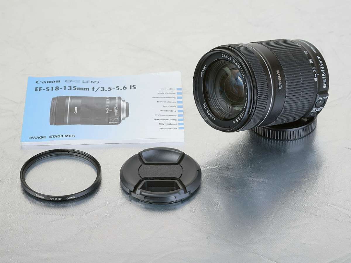 Canon EF - S 18 - 135 mm 3.5 - 5.6 IS mit Bildstabilisator * TOP *