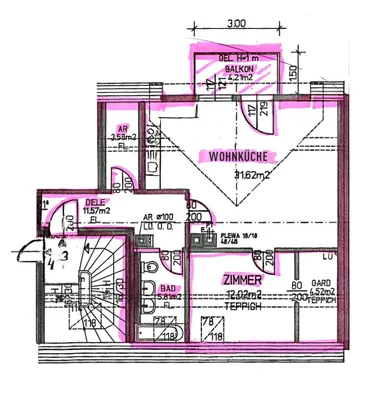 2-Zimmer-Wohnung mieten in Wien – 64,29 m², € 1.087 – Bild 23 von 23
