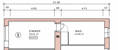 2-Zimmer-Gewerbeimmobilie kaufen in Wien – 30 m², € 90.000 – Bild 7 von 7