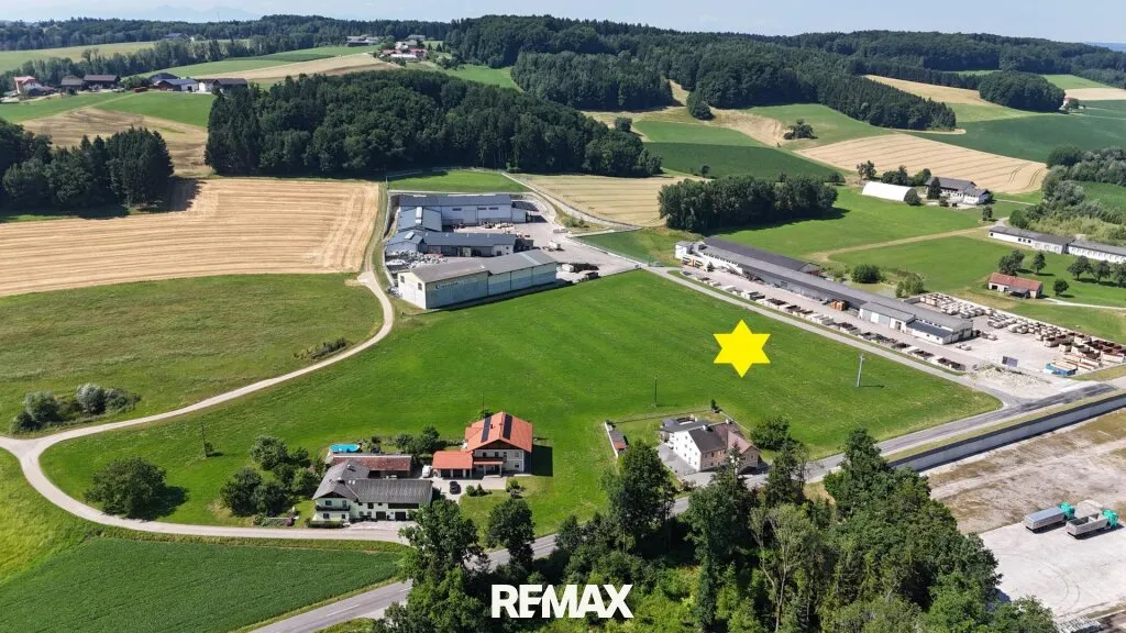 Geplantes Misch- Betriebsbaugebiet - Ansicht 3