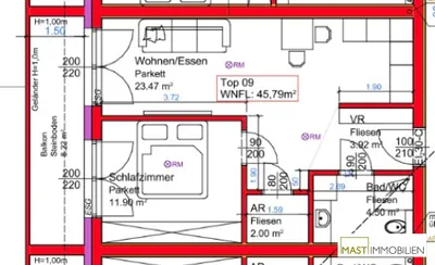 2-Zimmer-Wohnung mieten in Gänserndorf – 45,79 m², € 757 – Bild 18 von 18