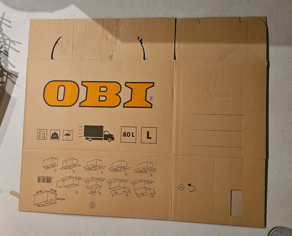 30 OBI Umzugskartons L (80 L) - nur 20 €, € 20,- (1150 Wien)