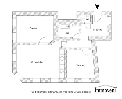3-Zimmer-Wohnung mieten in Wien – 91 m², € 1.690 – Bild 12 von 12