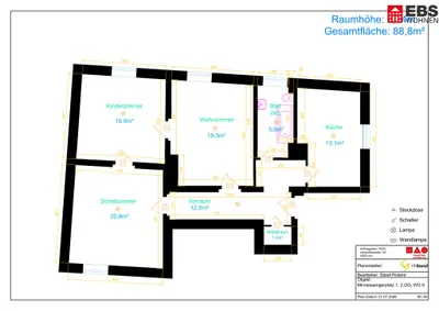 3-Zimmer-Wohnung mieten in Linz – 86,59 m², € 750 – Bild 14 von 14