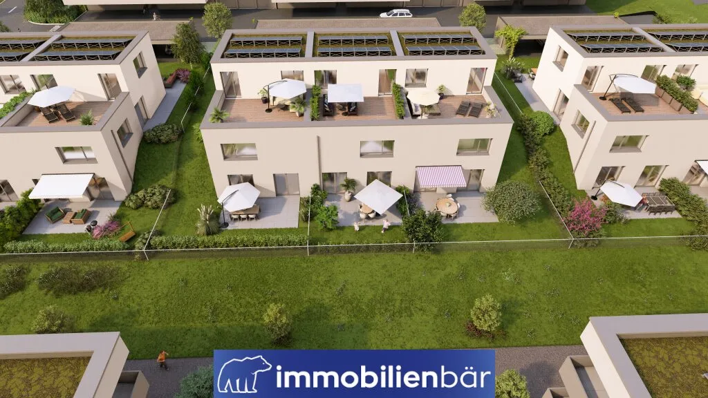 BELVARIA - Ensemble - Reihenhaus mit Dachterrasse, Garten und Doppelcarport – pohled 2