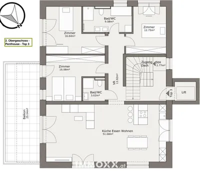 4-Zimmer-Wohnung kaufen in Graz – 127 m², € 998.000 – Bild 10 von 10