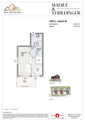 2-Zimmer-Wohnung kaufen in Feldkirchen – 58,35 m² – Bild 10 von 10