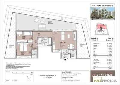 3-Zimmer-Wohnung mieten in Wien – 75,71 m², € 2.290 – Bild 19 von 19