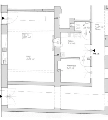 1-Zimmer-Gewerbeimmobilie kaufen in Wien – 51 m², € 218.000 – Bild 16 von 16