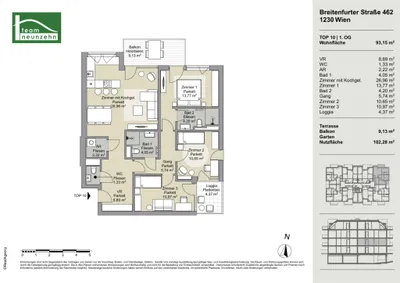 4-Zimmer-Wohnung kaufen in Wien – 88,78 m², € 616.973 – Bild 27 von 27