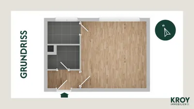 1-Zimmer-Wohnung kaufen in Salzburg Stadt – 30 m², € 159.000 – Bild 9 von 9