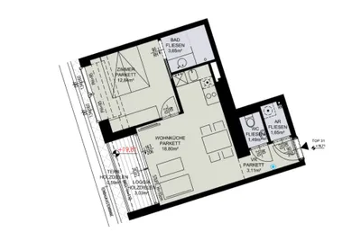 2-Zimmer-Wohnung kaufen in Wien – 41,34 m², € 595.000 – Bild 10 von 10