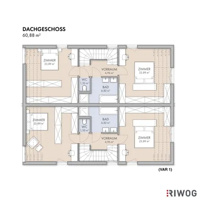 7-Zimmer-Haus kaufen in Wien – 186,66 m², € 1.145.000 – Bild 54 von 55