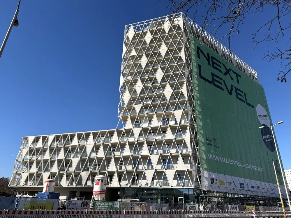LEVEL-KS1|Neubau mit Dachterrassenzugang + umlaufender Terrassenfläche - Veduta 3