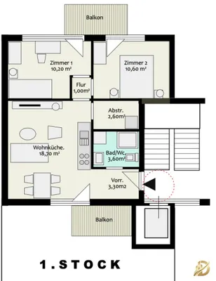 3-Zimmer-Wohnung kaufen in Wien – 49,03 m², € 299.000 – Bild 28 von 28