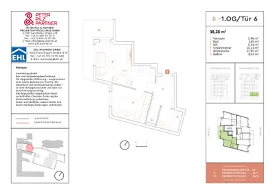 2-Zimmer-Wohnung mieten in Wien – 38 m², € 983 – Bild 13 von 13