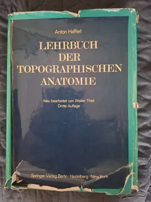 Lehrbuch der topographischen Anatomie (Hafferl/ Thiel), € 110