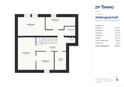 5-Zimmer-Haus kaufen in Bruck an der Leitha – 165,96 m², € 1.600.000 – Bild 31 von 32