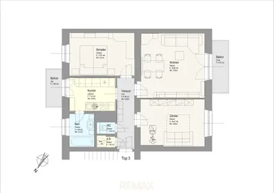 3-Zimmer-Wohnung kaufen in Graz – 69,07 m², € 185.000 – Bild 2 von 17