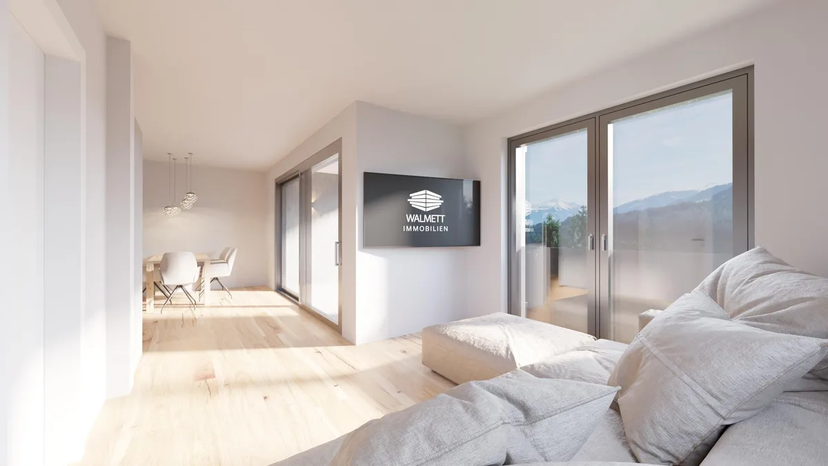Feine 2-Zimmer-Wohnung mit Garten, Itter