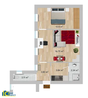 2-Zimmer-Wohnung kaufen in Wien – 40,64 m², € 198.000 – Bild 23 von 24