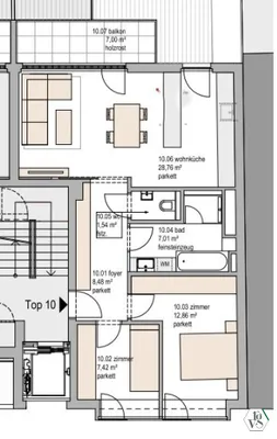 3-Zimmer-Wohnung kaufen in Wien – 64,19 m², € 488.000 – Bild 16 von 16