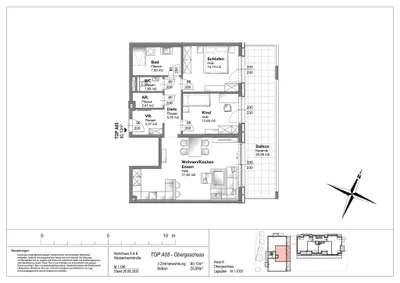 3-Zimmer-Wohnung kaufen in Linz – 80 m², € 509.000 – Bild 12 von 12