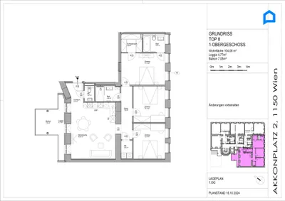 3-Zimmer-Wohnung kaufen in Wien – 75,97 m², € 564.000 – Bild 46 von 56