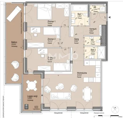 4-Zimmer-Wohnung kaufen in Wien – 115,59 m², € 1.673.000 – Bild 26 von 26