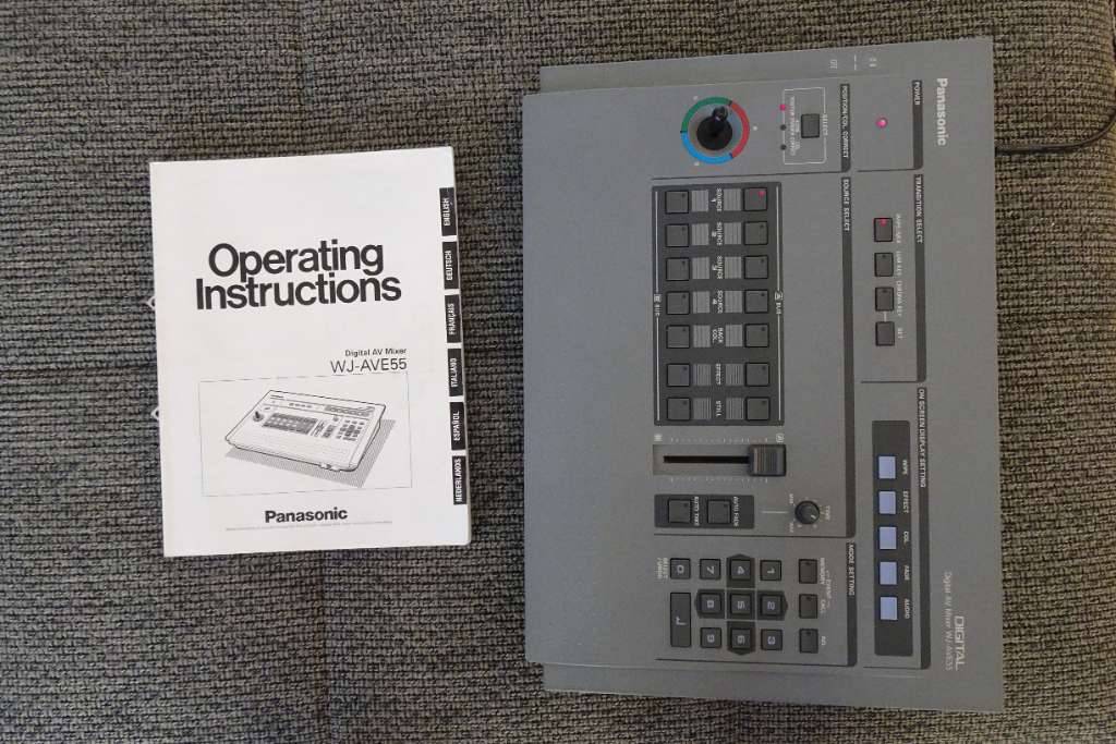Panasonic デジタルAVミキサー WJ-AVE55 Panasonic デジタルAVミキサー WJ-AVE55 Panasonic Digital AV Mixer