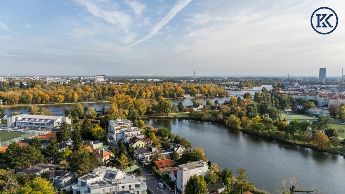 Wohnen am Wasser: Stilvolle 84 m² nahe Kaiserwasser - mit Klimaanlage & Terrasse - Ansicht 2