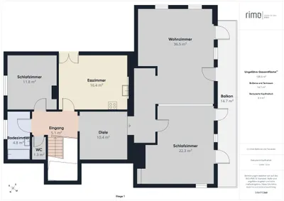 3-Zimmer-Wohnung mieten in Feldkirch – 120 m², € 1.573 – Bild 42 von 42
