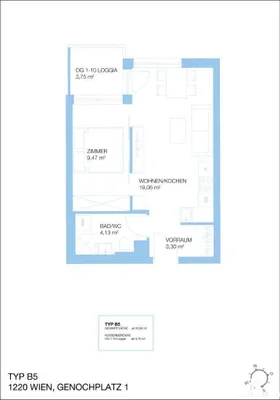 2-Zimmer-Wohnung kaufen in Wien – 35,96 m², € 249.000 – Bild 10 von 10