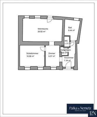 2-Zimmer-Haus kaufen in Baden – 75 m², € 490.000 – Bild 11 von 11