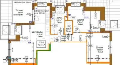 3-Zimmer-Wohnung kaufen in Wien – 76,32 m², € 449.000 – Bild 16 von 16