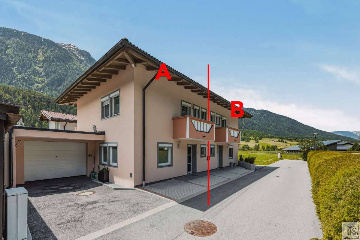 ACHTUNG PREISREDUKTION!!! Exklusive Doppelhaushälfte in ruhiger Traumlage - HAUS A, Oetz