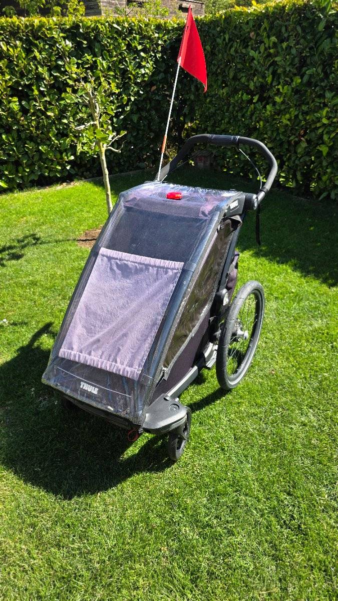 Thule Chariot Sport Single + ALL Terrain Bungle + 2x Fahrradanhnger  Kupplung,  950,- (6067 Absam) - willhaben