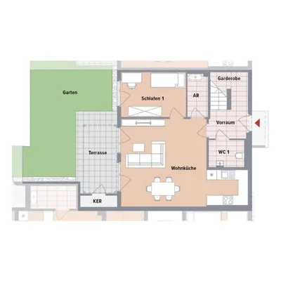 5-Zimmer-Haus kaufen in Graz-Umgebung – 119 m², € 436.715 – Bild 8 von 9