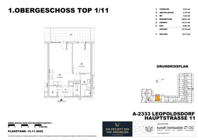 2-Zimmer-Wohnung mieten in Bruck an der Leitha – 47,1 m², € 879 – Bild 21 von 21